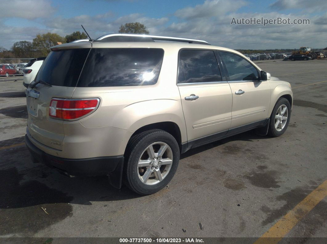 2008 Saturn Outlook Xr Tan vin: 5GZEV33718J279769