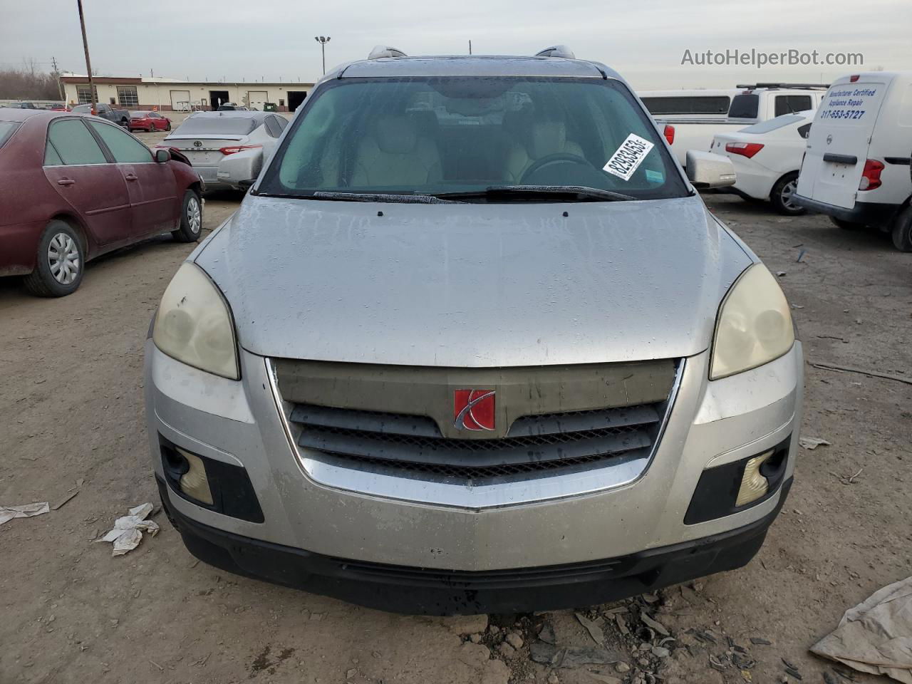 2008 Saturn Outlook Xr Silver vin: 5GZEV33738J141151