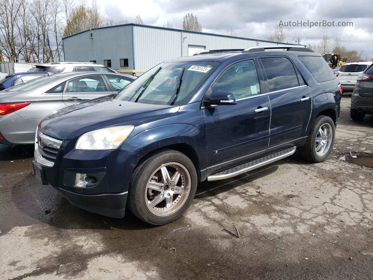 2008 Saturn Outlook Xr Blue vin: 5GZEV33738J146978