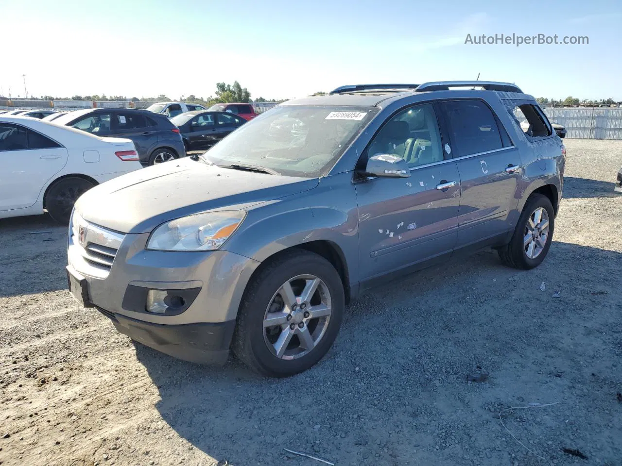 2008 Saturn Outlook Xr Blue vin: 5GZEV33748J176393