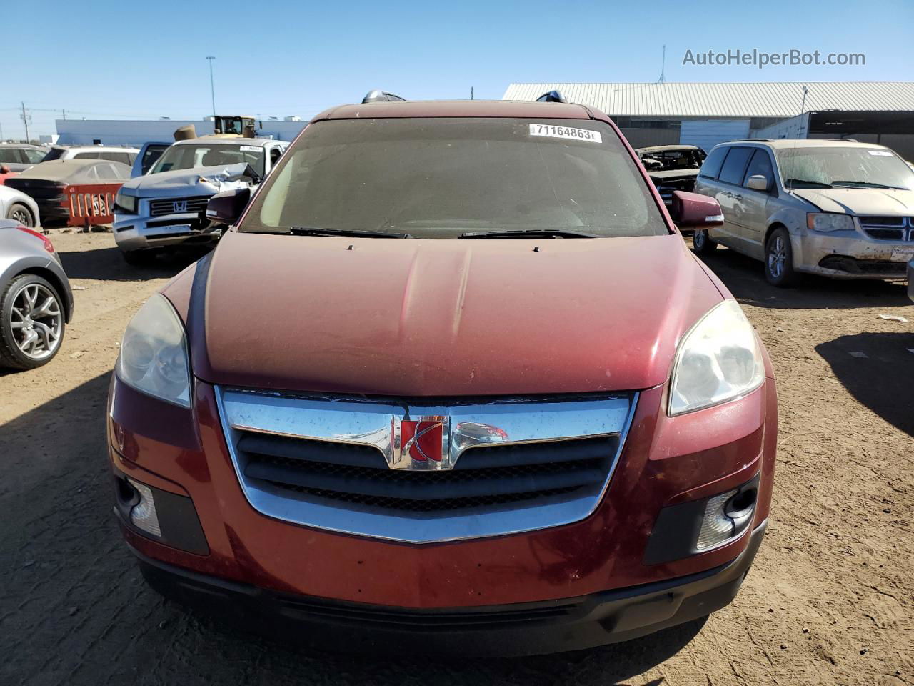 2008 Saturn Outlook Xr Red vin: 5GZEV33748J299305