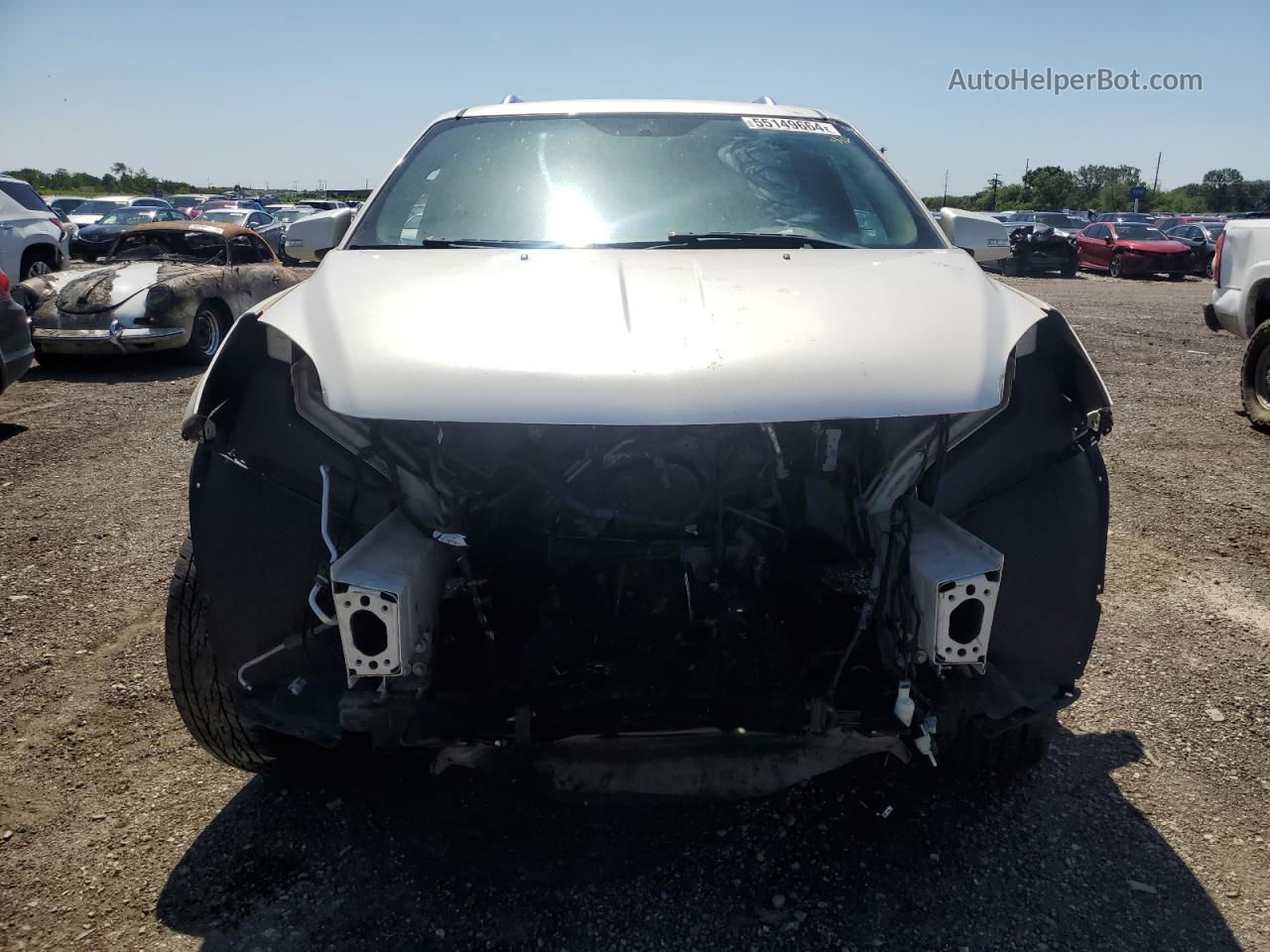 2008 Saturn Outlook Xr White vin: 5GZEV33758J264871