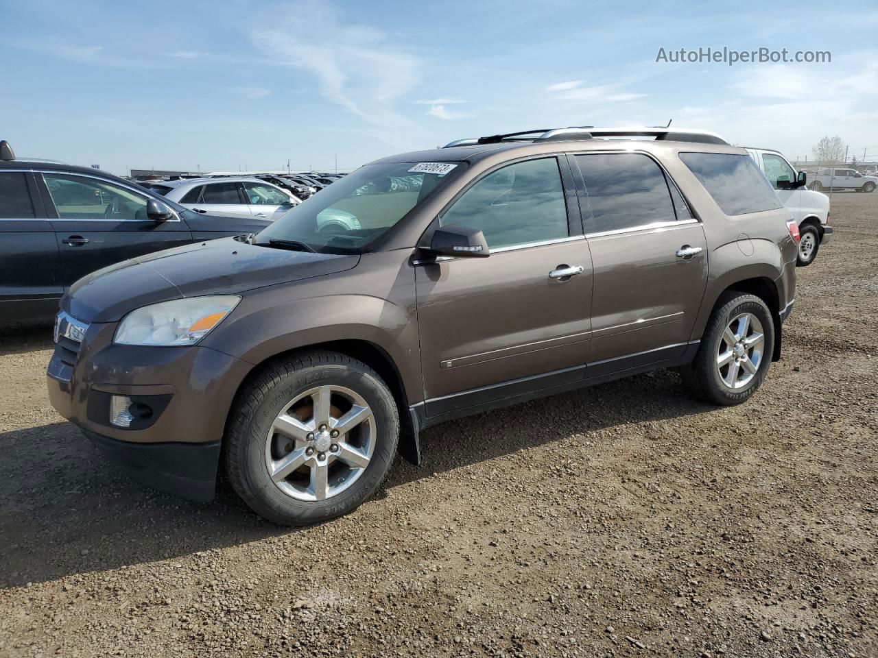 2008 Saturn Outlook Xr Brown vin: 5GZEV33788J255503