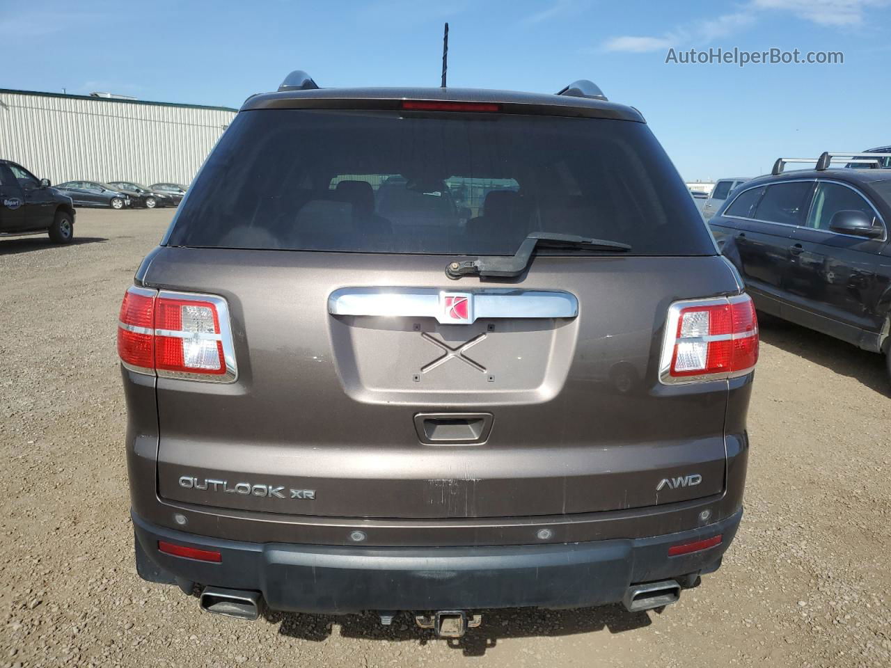 2008 Saturn Outlook Xr Brown vin: 5GZEV33788J255503