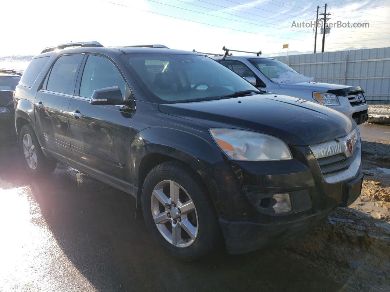 2008 Saturn Outlook Xr Black vin: 5GZEV337X8J190444