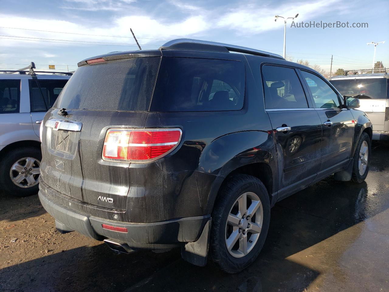 2008 Saturn Outlook Xr Black vin: 5GZEV337X8J190444