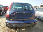 2009 Honda Cr-v Lx Blue vin: 5J6RE38309L010459