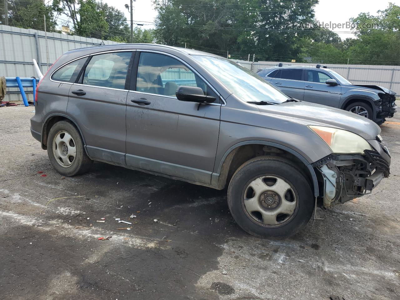 2009 Honda Cr-v Lx Gray vin: 5J6RE38309L013880