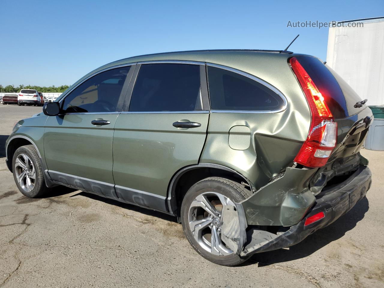 2009 Honda Cr-v Lx Green vin: 5J6RE38309L016391