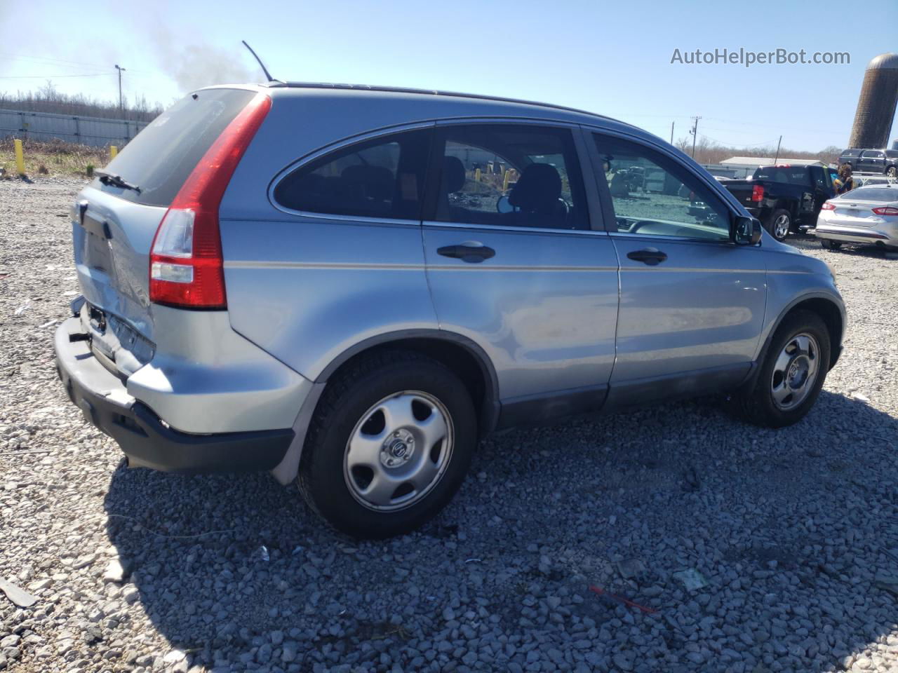 2009 Honda Cr-v Lx Синий vin: 5J6RE38339L028227