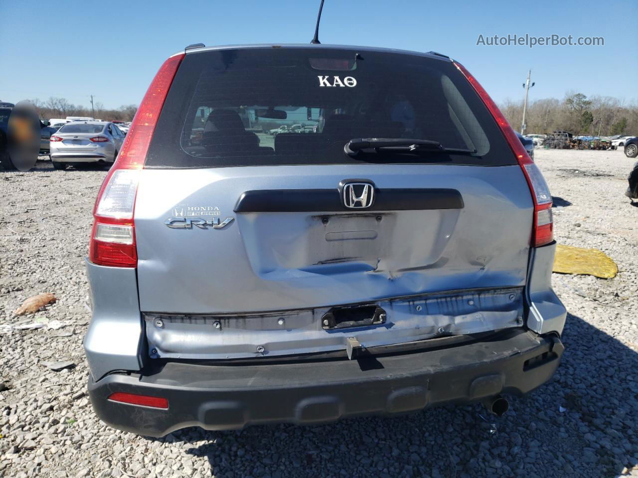 2009 Honda Cr-v Lx Синий vin: 5J6RE38339L028227