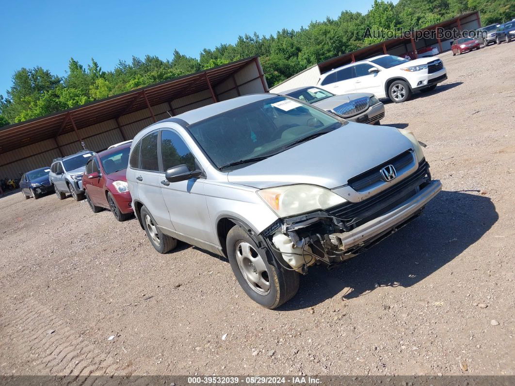 2009 Honda Cr-v Lx Silver vin: 5J6RE38349L024445