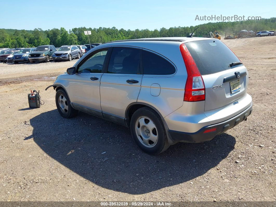 2009 Honda Cr-v Lx Silver vin: 5J6RE38349L024445