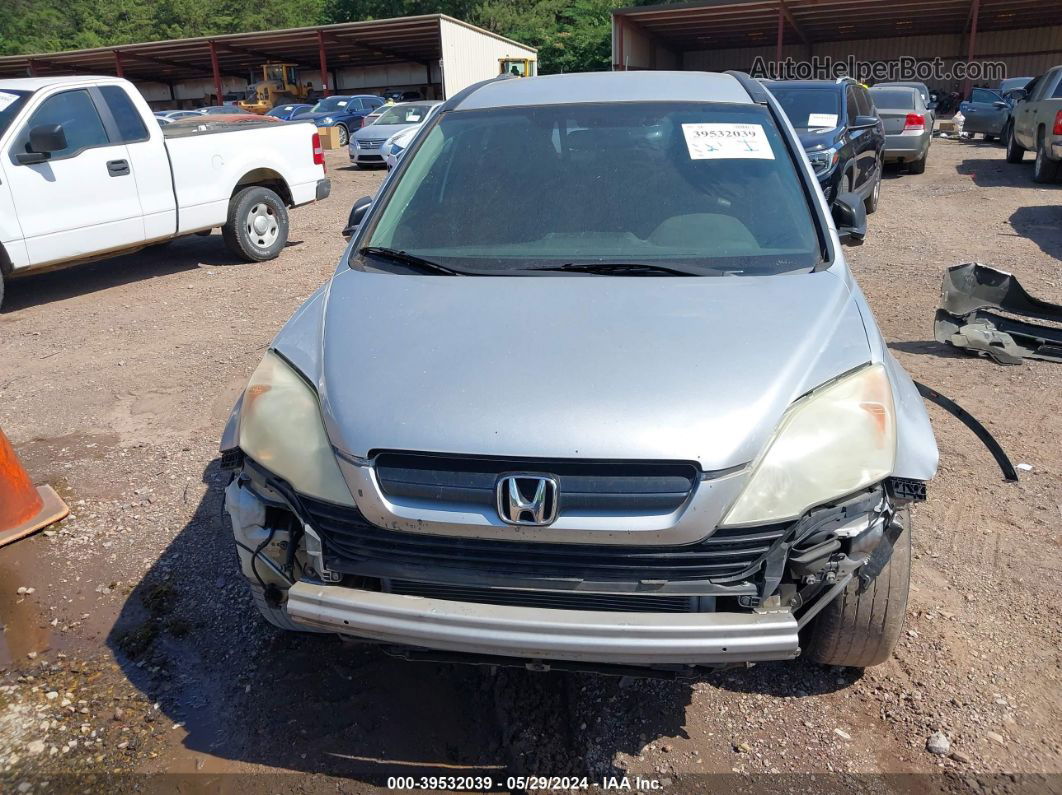 2009 Honda Cr-v Lx Silver vin: 5J6RE38349L024445