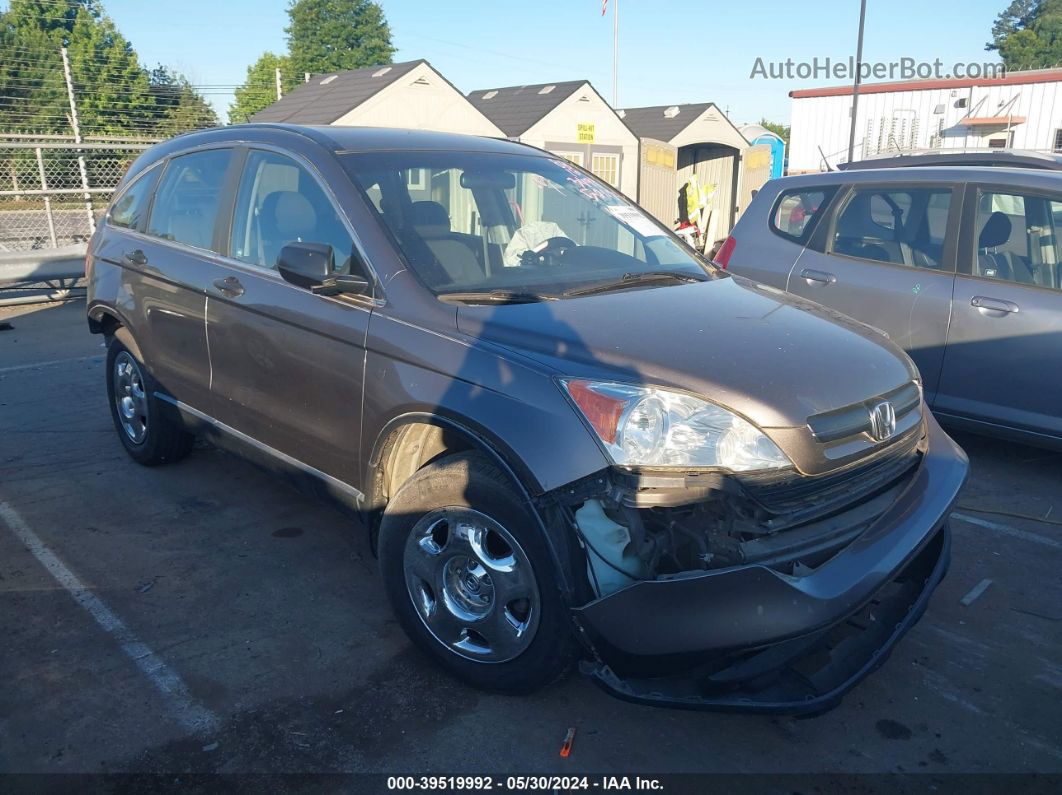 2009 Honda Cr-v Lx Gray vin: 5J6RE38359L003491