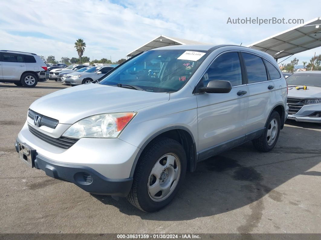 2009 Honda Cr-v Lx Silver vin: 5J6RE38359L028519