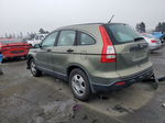 2009 Honda Cr-v Lx Green vin: 5J6RE38369L010188