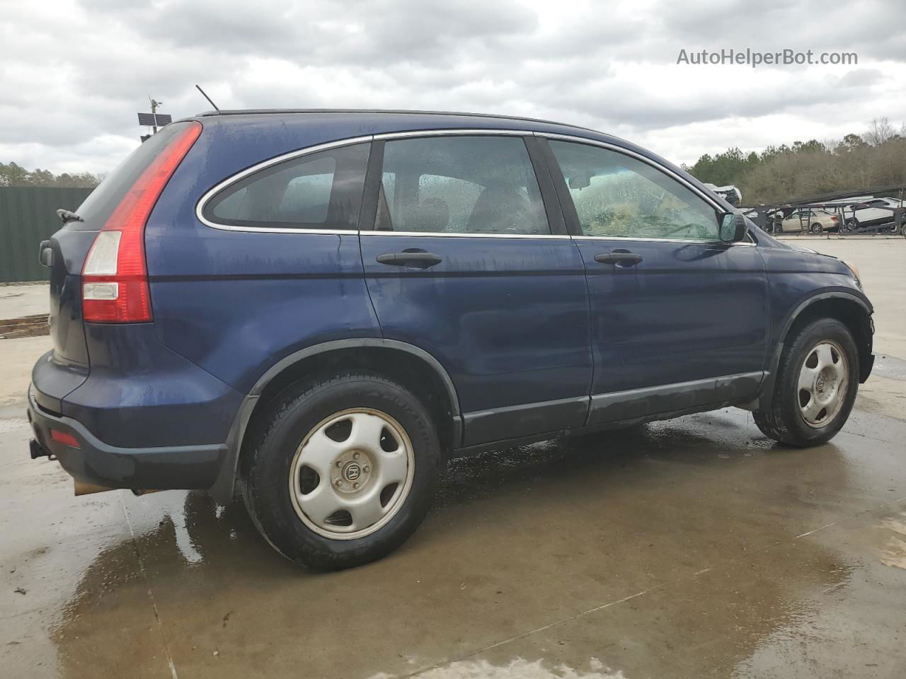 2009 Honda Cr-v Lx Синий vin: 5J6RE38369L010918