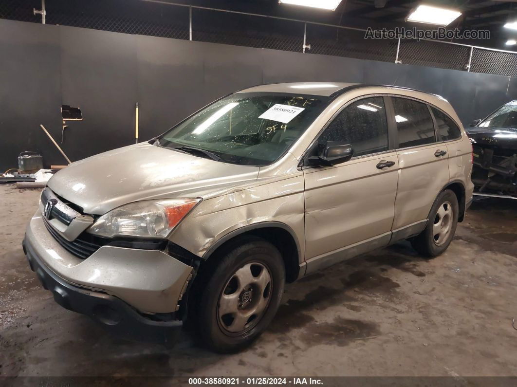 2009 Honda Cr-v Lx Gold vin: 5J6RE38389L008958