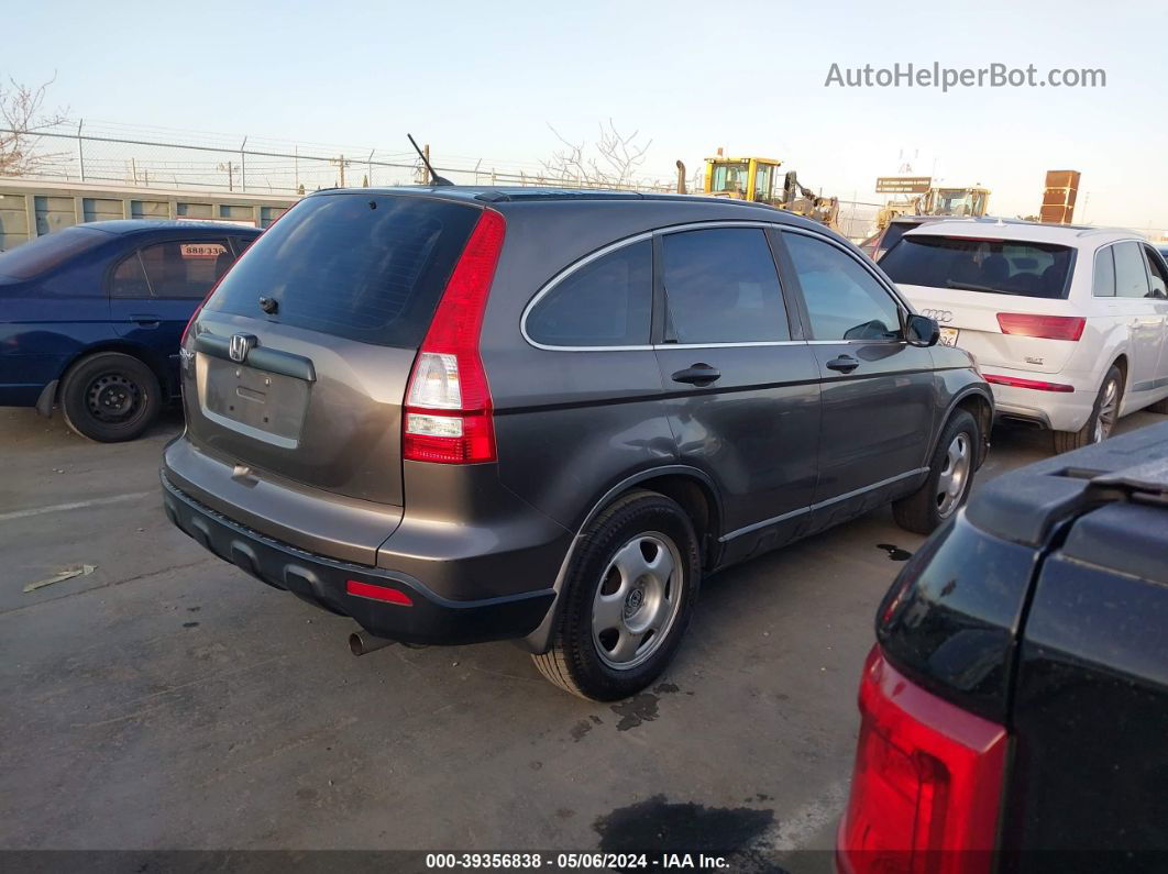 2009 Honda Cr-v Lx Gray vin: 5J6RE38389L027767