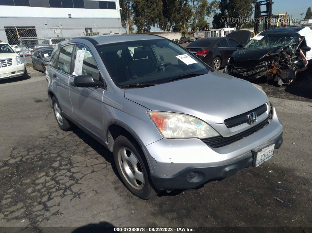 2009 Honda Cr-v Lx Gray vin: 5J6RE38389L035528