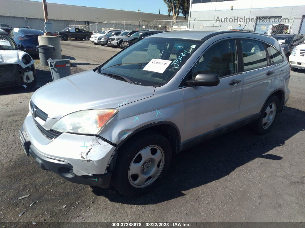 2009 Honda Cr-v Lx Gray vin: 5J6RE38389L035528