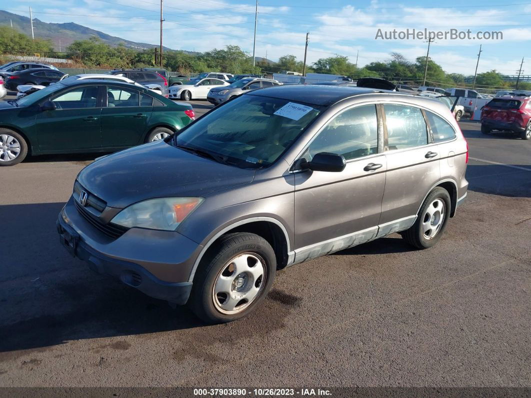 2009 Honda Cr-v Lx Коричневый vin: 5J6RE38399L009455