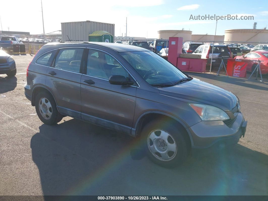 2009 Honda Cr-v Lx Коричневый vin: 5J6RE38399L009455