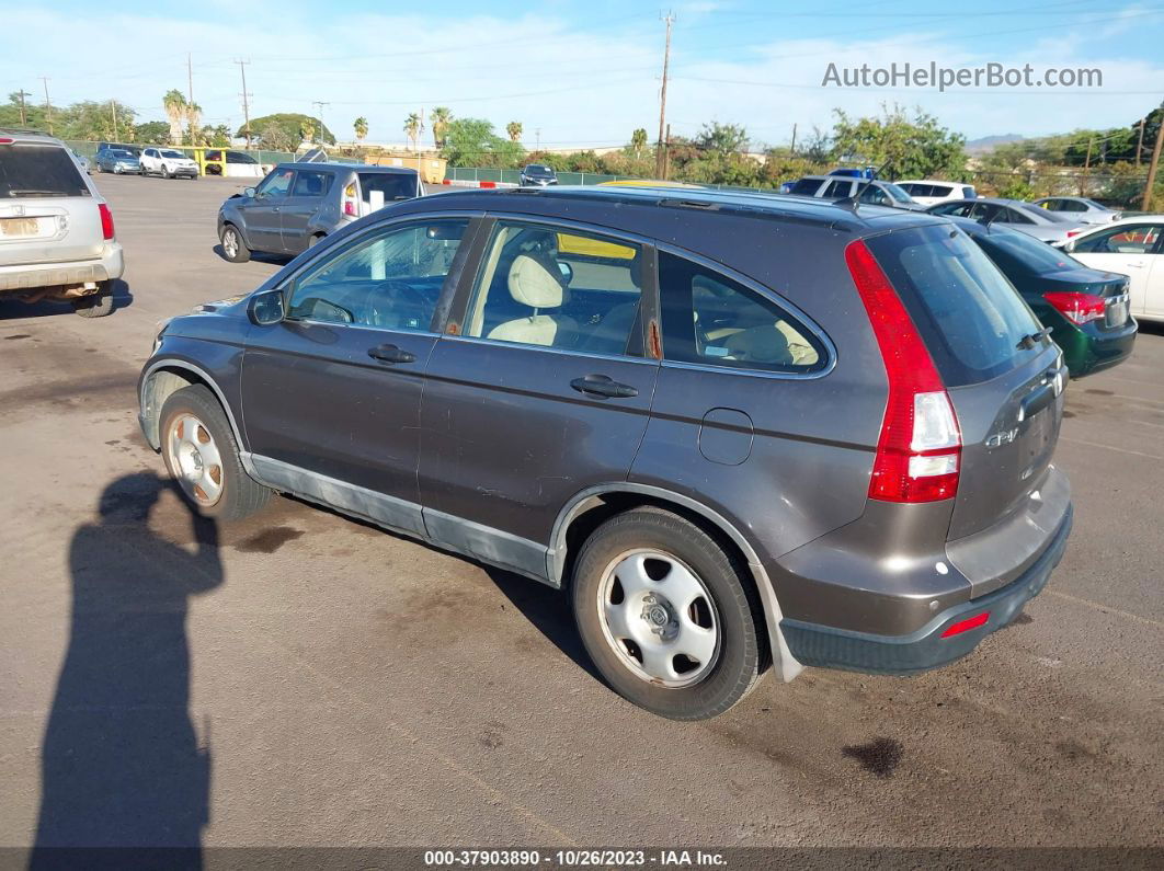 2009 Honda Cr-v Lx Коричневый vin: 5J6RE38399L009455