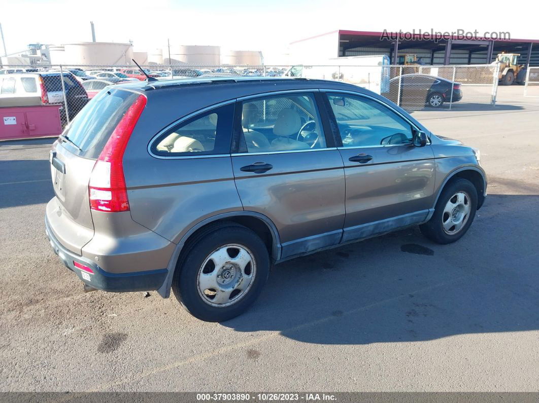 2009 Honda Cr-v Lx Коричневый vin: 5J6RE38399L009455