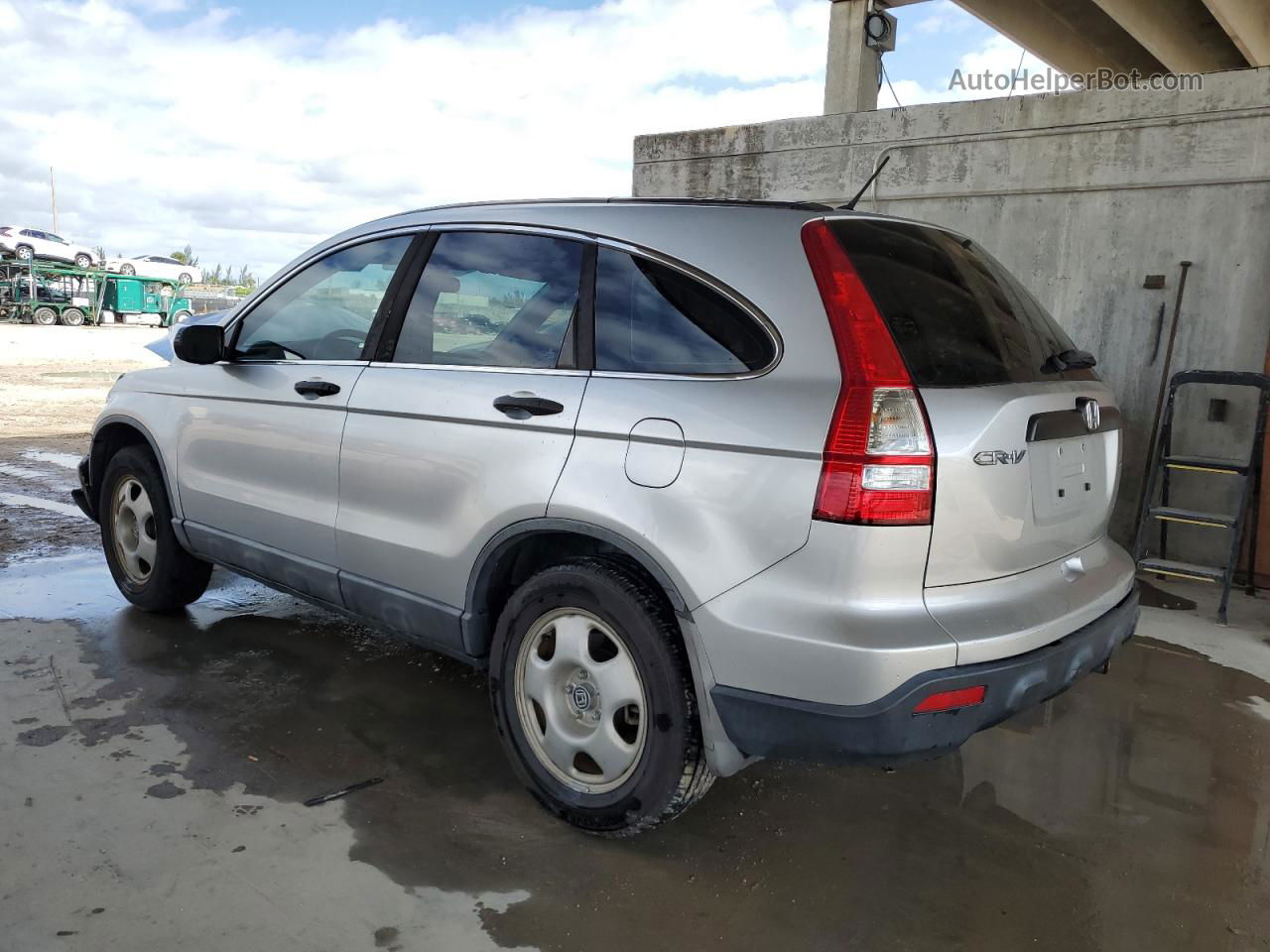 2009 Honda Cr-v Lx Silver vin: 5J6RE38399L034954