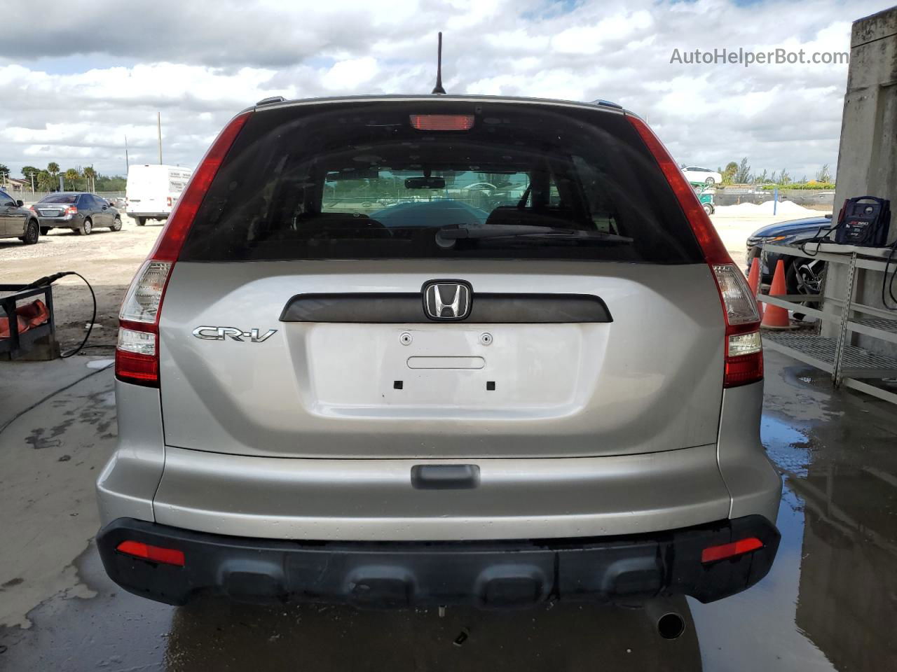 2009 Honda Cr-v Lx Silver vin: 5J6RE38399L034954