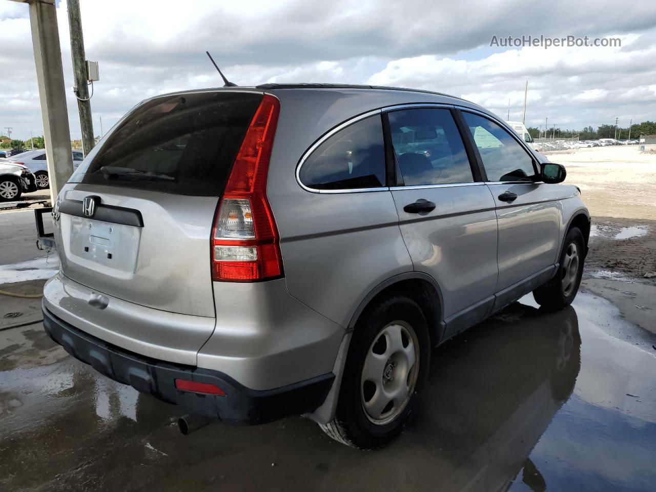 2009 Honda Cr-v Lx Silver vin: 5J6RE38399L034954