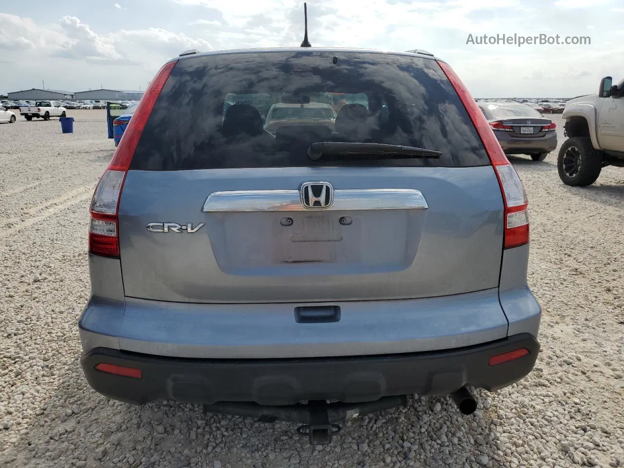 2009 Honda Cr-v Ex Blue vin: 5J6RE38509L023858