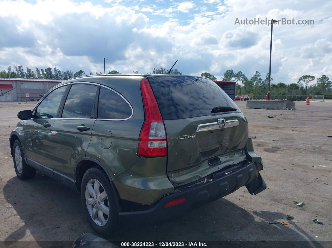 2009 Honda Cr-v Ex Green vin: 5J6RE38519L028714