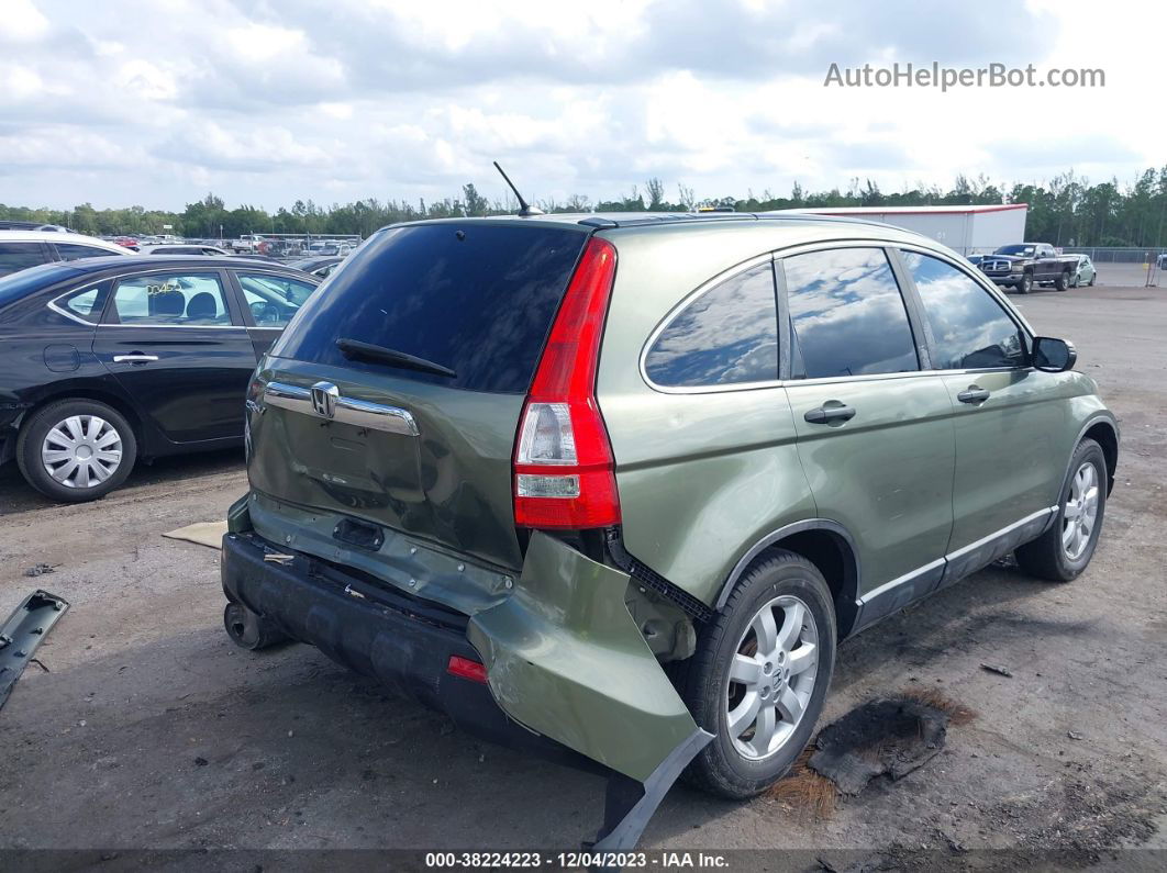 2009 Honda Cr-v Ex Green vin: 5J6RE38519L028714