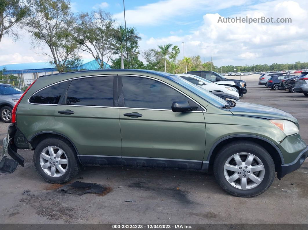 2009 Honda Cr-v Ex Green vin: 5J6RE38519L028714