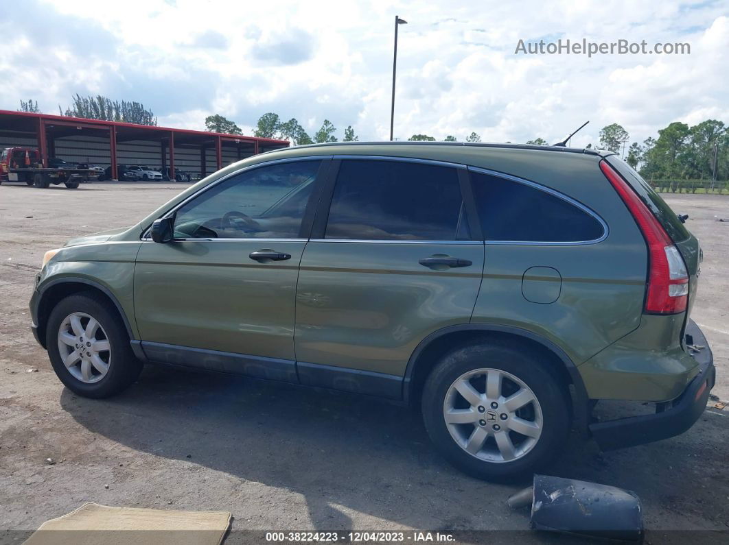 2009 Honda Cr-v Ex Green vin: 5J6RE38519L028714