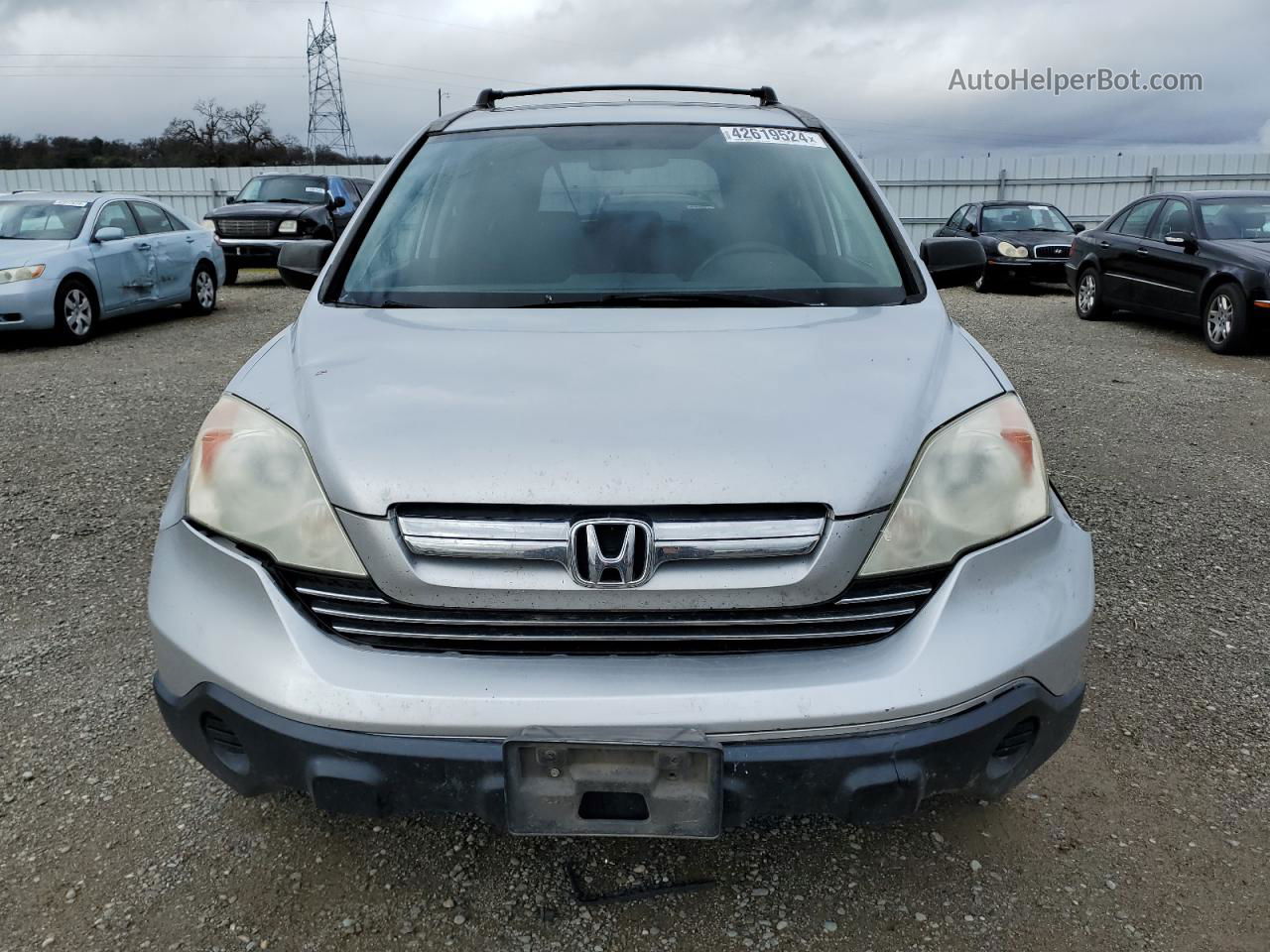 2009 Honda Cr-v Ex Серебряный vin: 5J6RE38529L024784