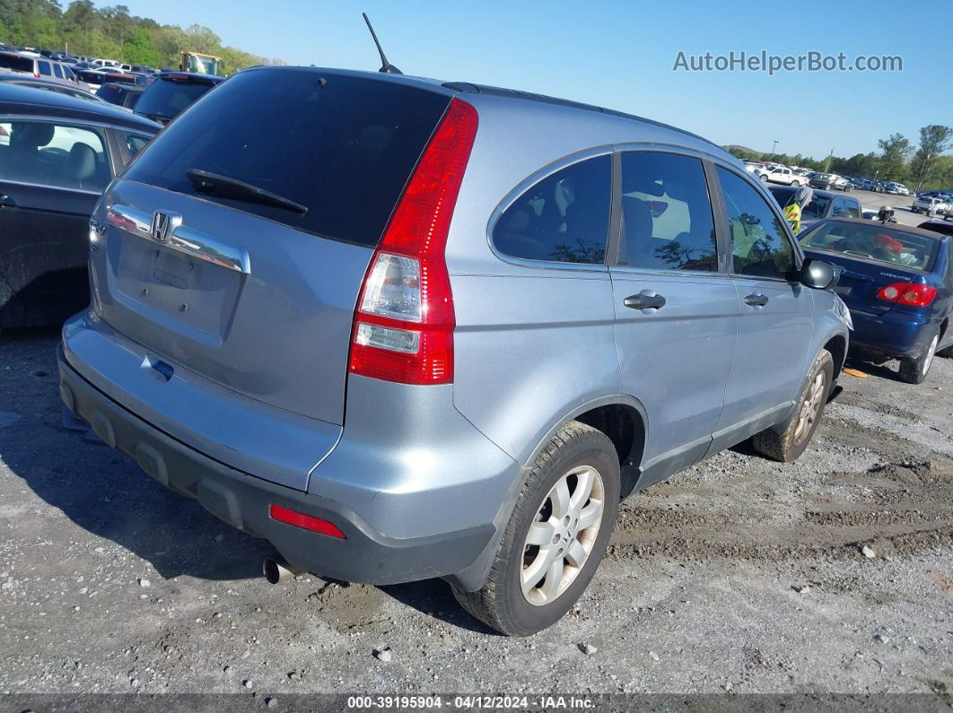 2009 Honda Cr-v Ex Light Blue vin: 5J6RE38549L005136