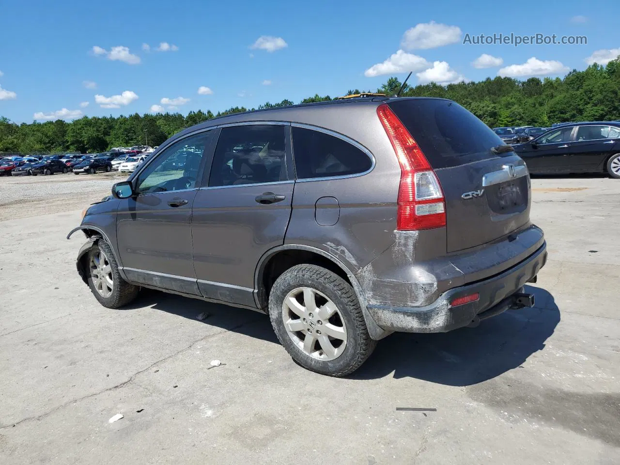 2009 Honda Cr-v Ex Tan vin: 5J6RE38579L008113