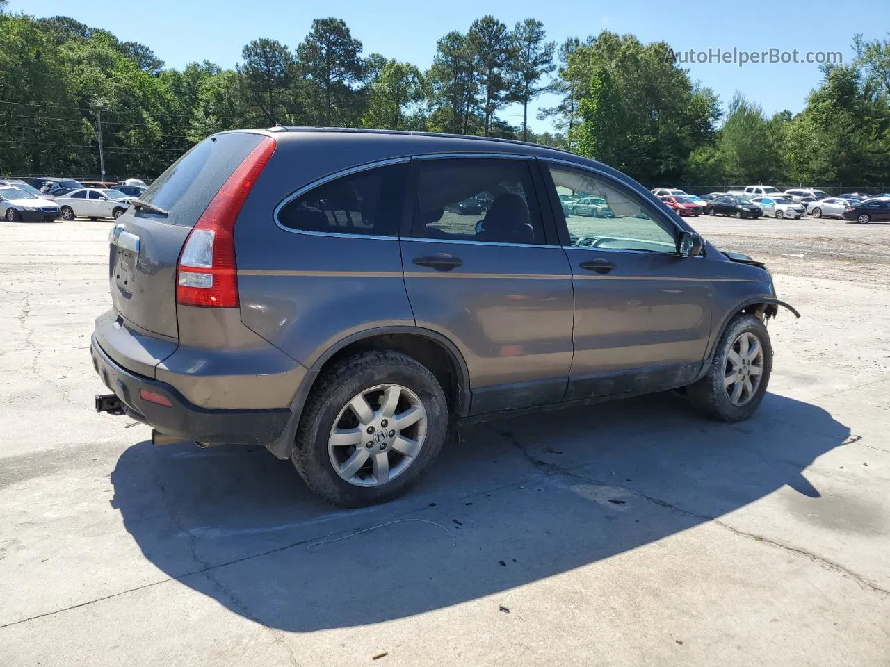 2009 Honda Cr-v Ex Tan vin: 5J6RE38579L008113