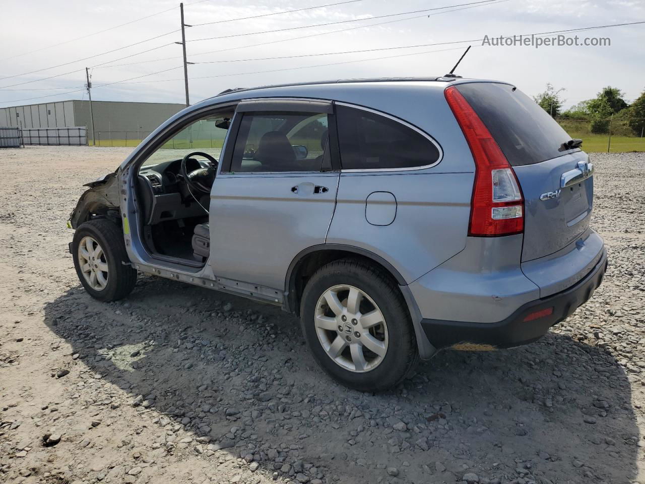 2009 Honda Cr-v Exl Blue vin: 5J6RE38719L021506