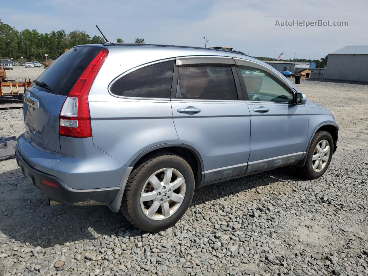 2009 Honda Cr-v Exl Blue vin: 5J6RE38719L021506