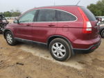 2009 Honda Cr-v Exl Burgundy vin: 5J6RE38739L012385