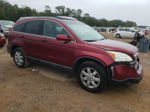 2009 Honda Cr-v Exl Burgundy vin: 5J6RE38739L012385