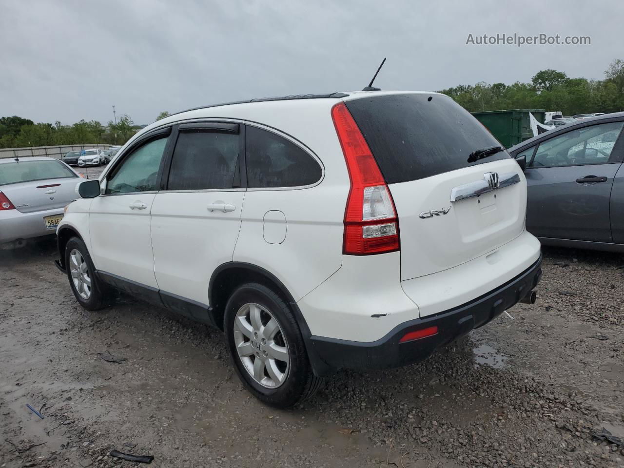 2009 Honda Cr-v Exl Черный vin: 5J6RE38749L008622