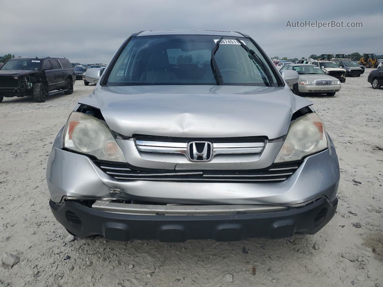 2009 Honda Cr-v Exl Silver vin: 5J6RE38759L026627