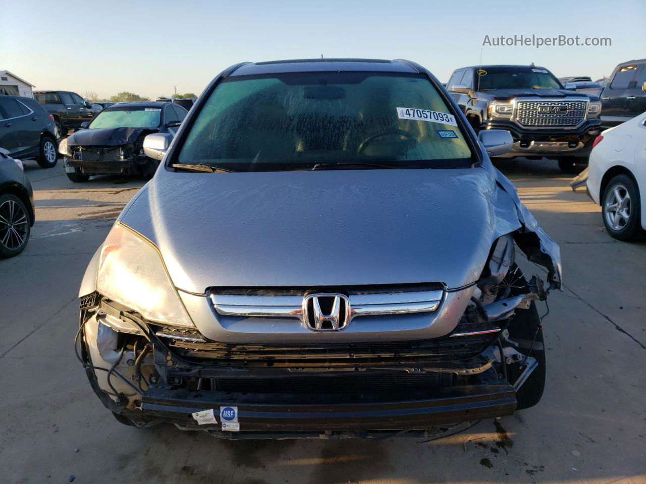 2009 Honda Cr-v Exl Blue vin: 5J6RE38779L027620