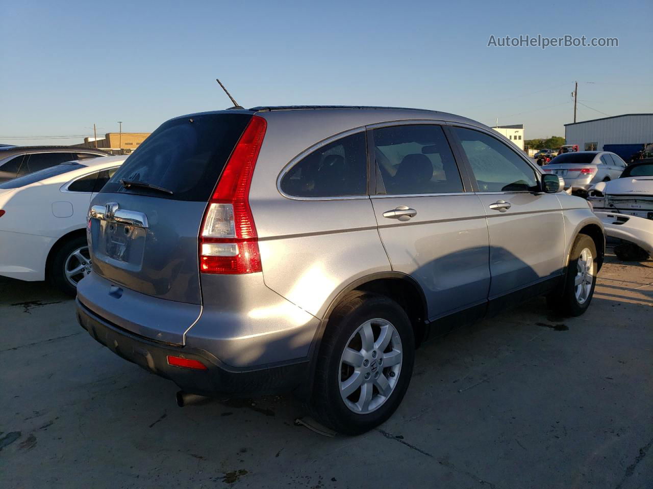 2009 Honda Cr-v Exl Blue vin: 5J6RE38779L027620